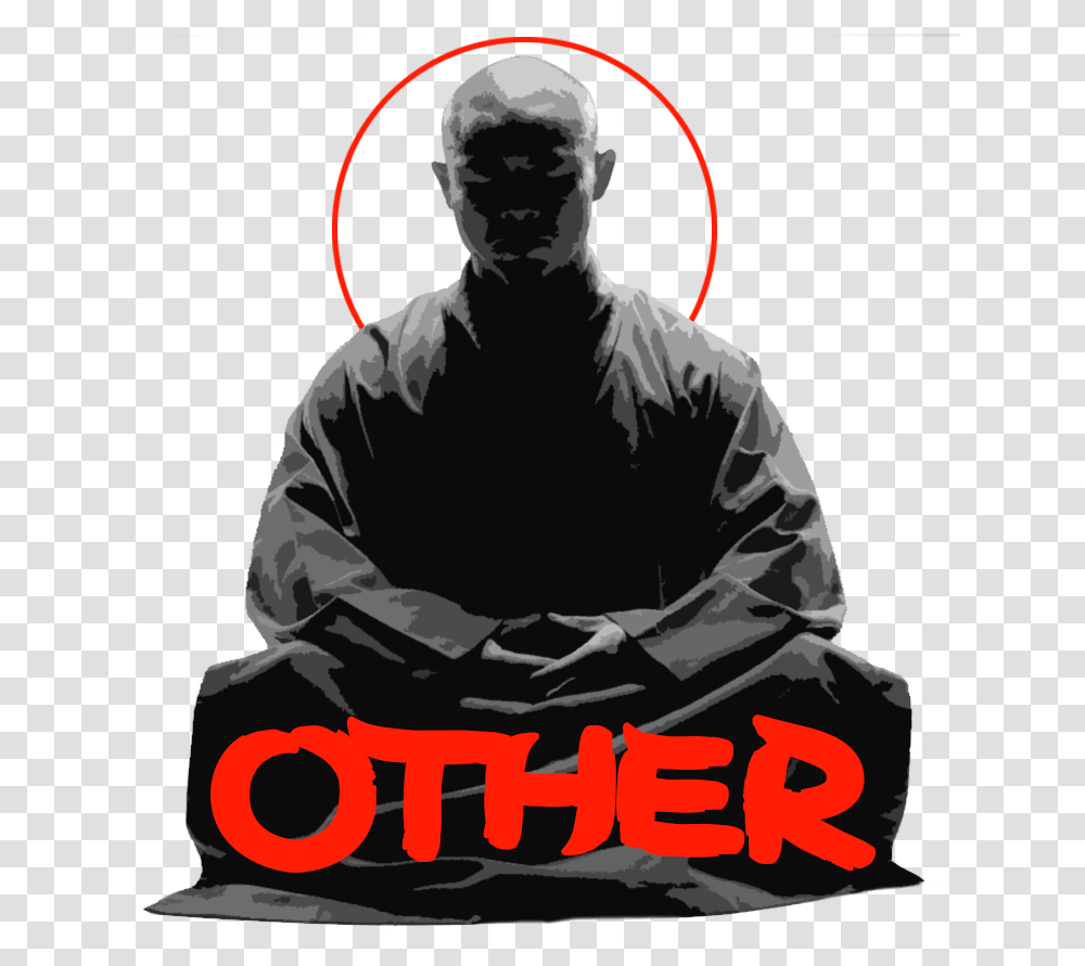 Monk Everything And Everyone Is Your Teacher, Person, Samurai, Kneeling, Ninja Transparent Png