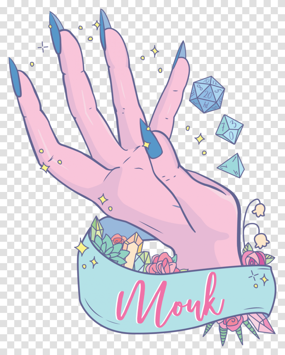 Monk, Hand, Advertisement Transparent Png