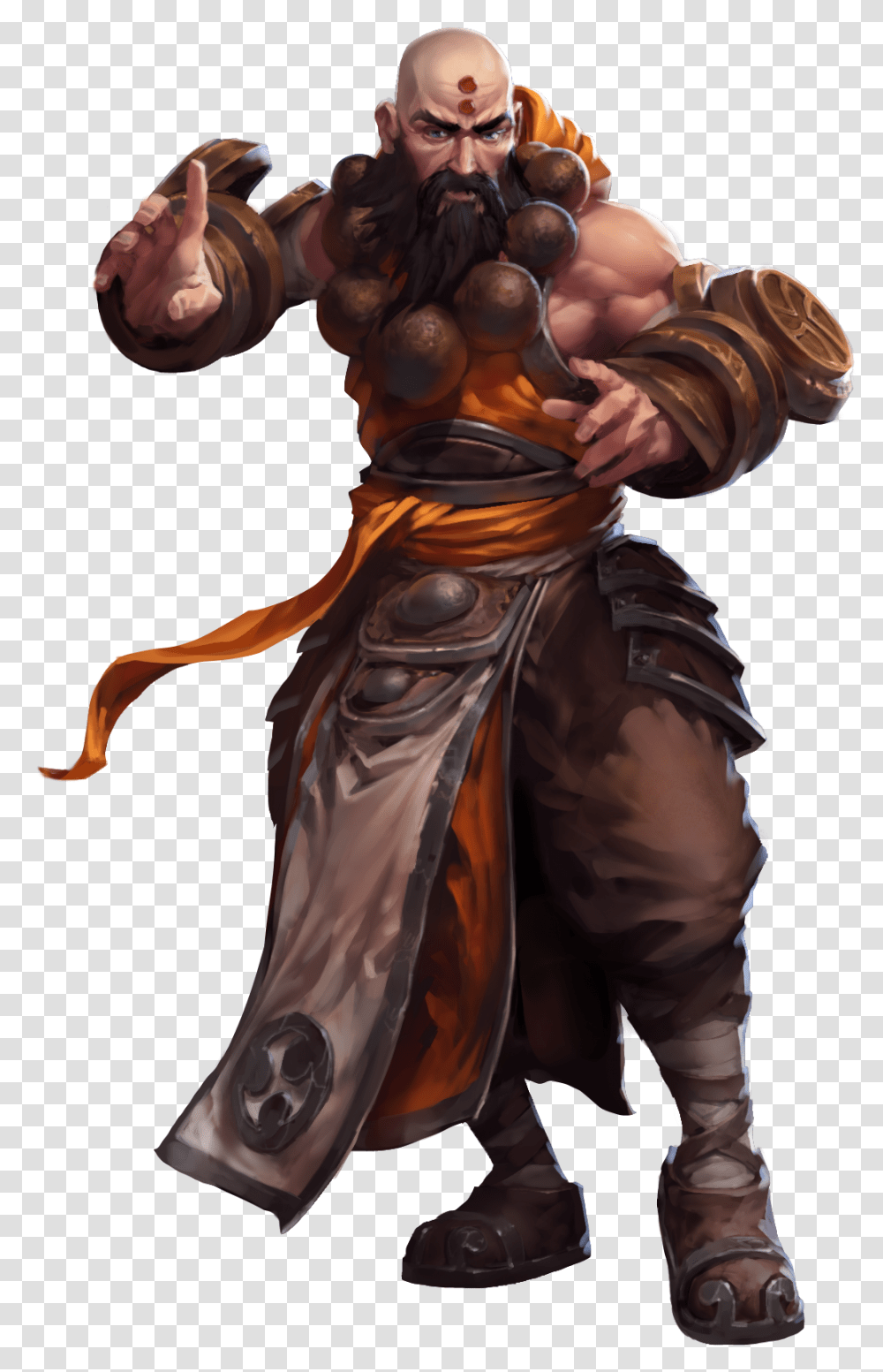 Monk Heroes Of The Storm Kharazim, Person, Human, Hand, Duel Transparent Png