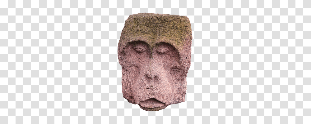 Monkey Architecture, Head, Archaeology, Sculpture Transparent Png