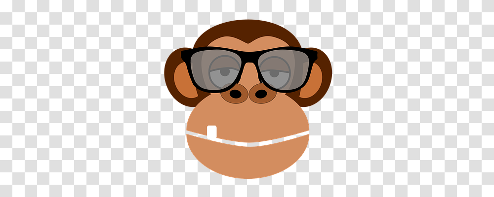 Monkey Nature, Sunglasses, Animal, Mammal Transparent Png
