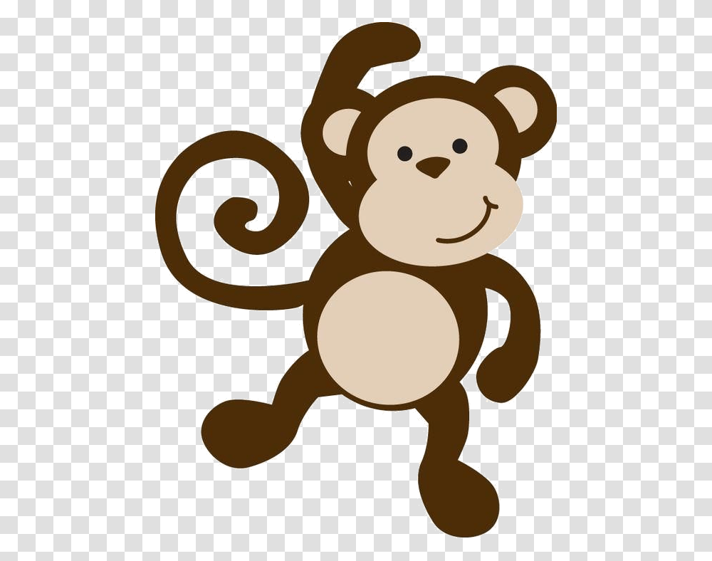 Monkey Baby Clipart Ba Silhouette At Getdrawings Free Baby Monkey Clipart, Animal, Toy, Wildlife, Plush Transparent Png
