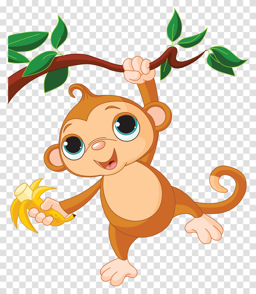 Monkey Background, Cupid, Toy, Outdoors, Animal Transparent Png