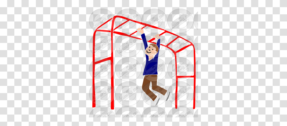 Monkey Bars Stencil For Classroom Therapy Use, Alphabet, Advertisement, Poster Transparent Png