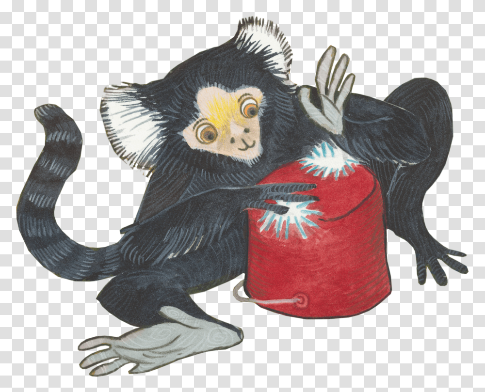 Monkey Black Cat, Bird, Animal, Mammal, Chicken Transparent Png