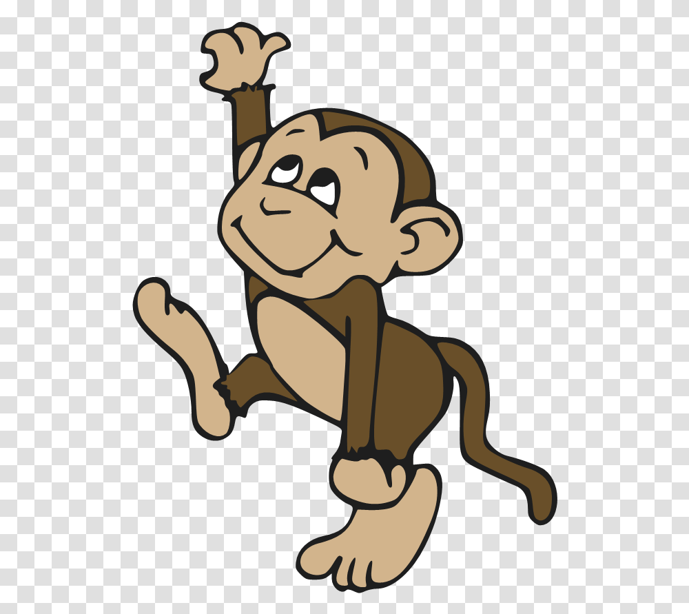 Monkey Cartoon Clip Art Animated Monkeys Background, Grain, Produce, Food, Plant Transparent Png