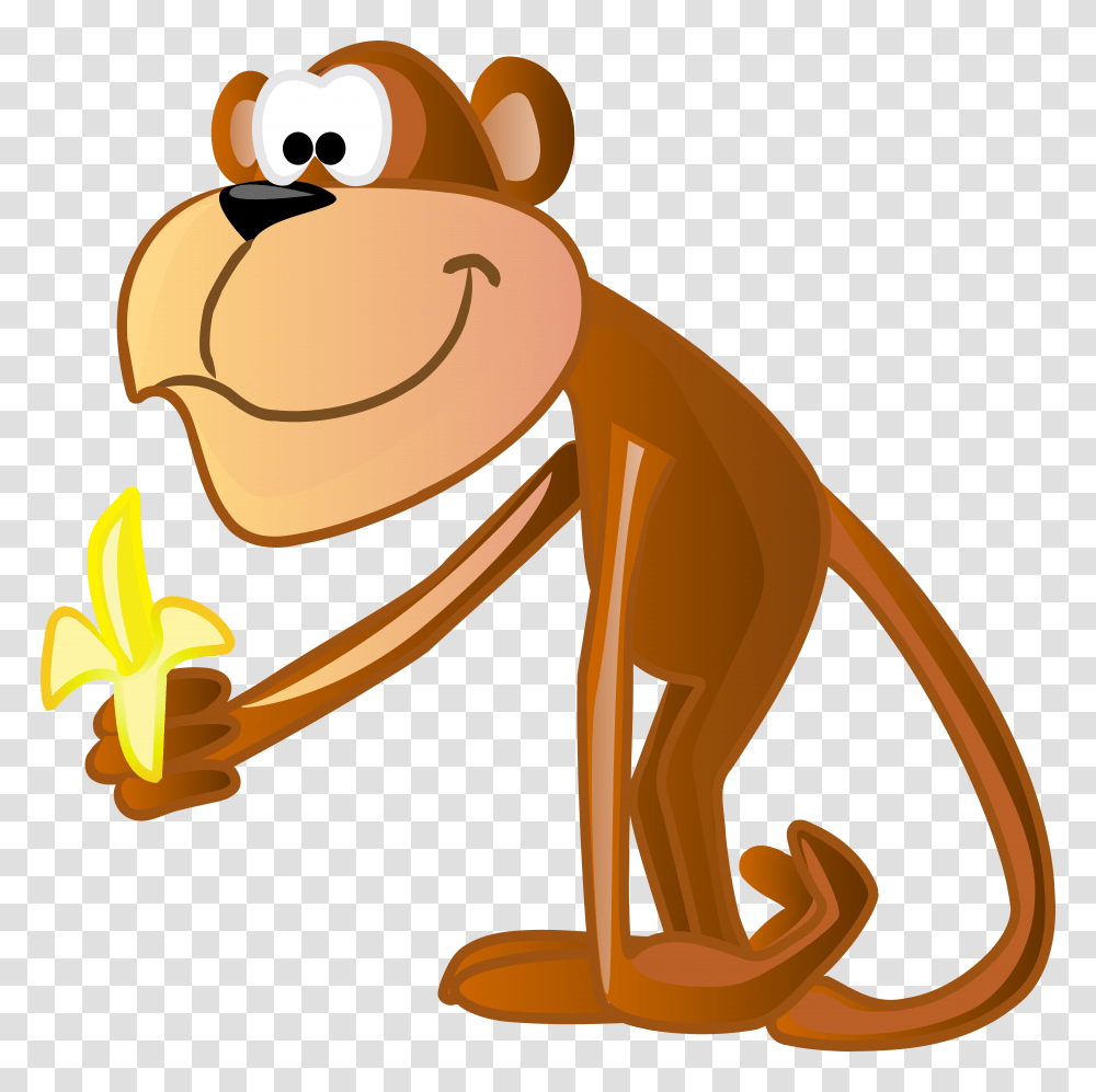 Monkey Cartoon Clip Art, Outdoors, Animal, Invertebrate Transparent Png