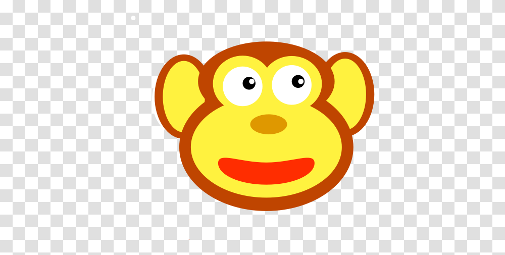 Monkey Cartoon, Pac Man, Food, Animal Transparent Png
