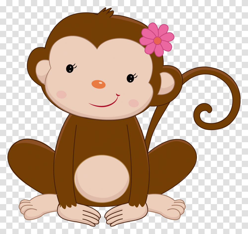 Monkey Clip Art Black And White, Toy, Doll, Cupid, Elf Transparent Png