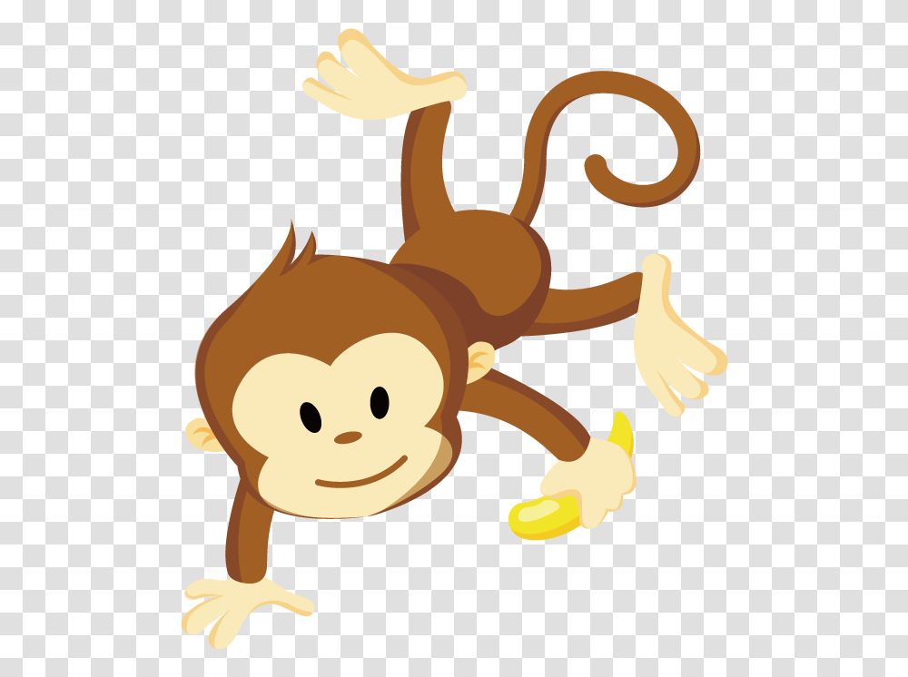 Monkey Clip Art Monkey And Banana Clipart, Animal, Invertebrate, Toy, Cupid Transparent Png