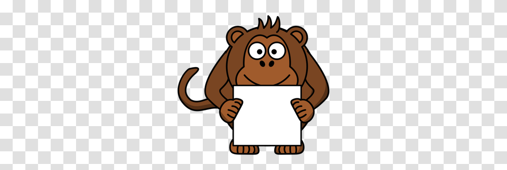 Monkey Clip Art, Reading, Photography, Word Transparent Png