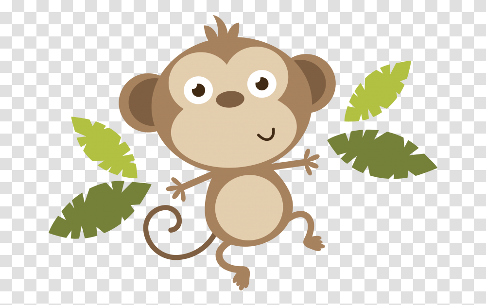 Monkey Clipart Background Free Monkey Svg, Cupid, Leaf, Plant, Tree Transparent Png