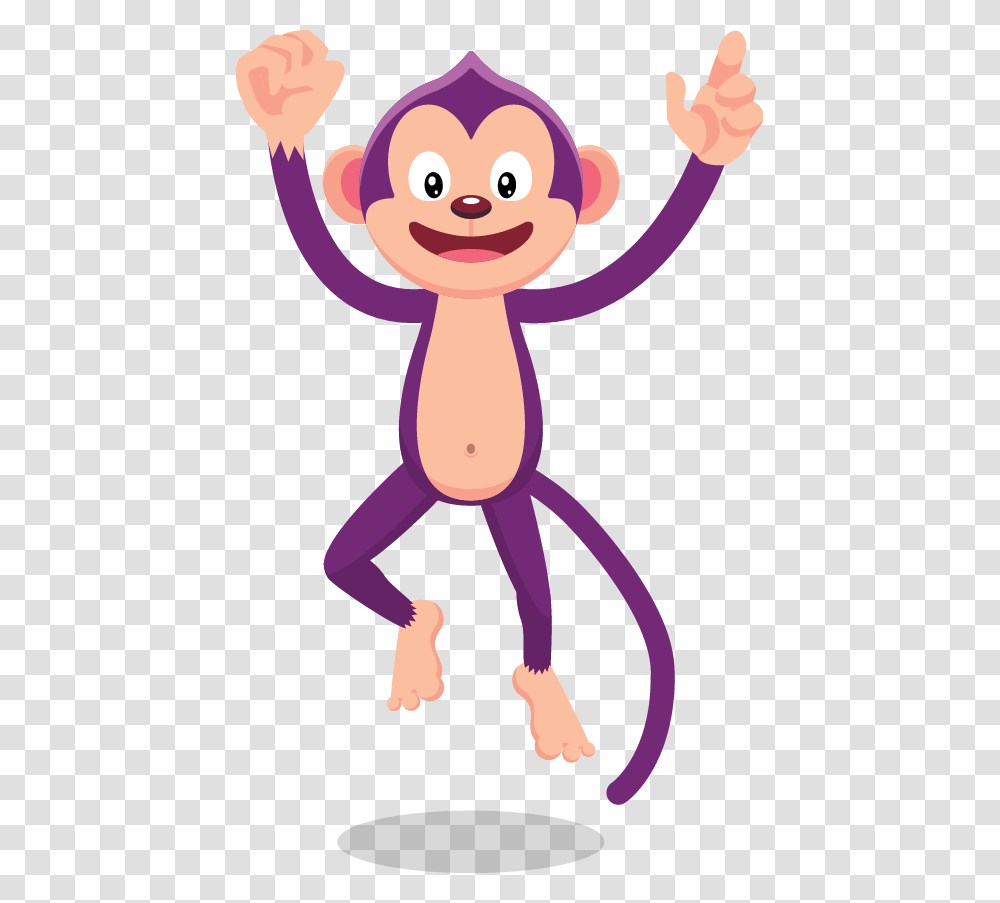 Monkey Clipart Jumping Monkeys Jumping On The Bed Clipart, Rattle, Toy, Cupid Transparent Png