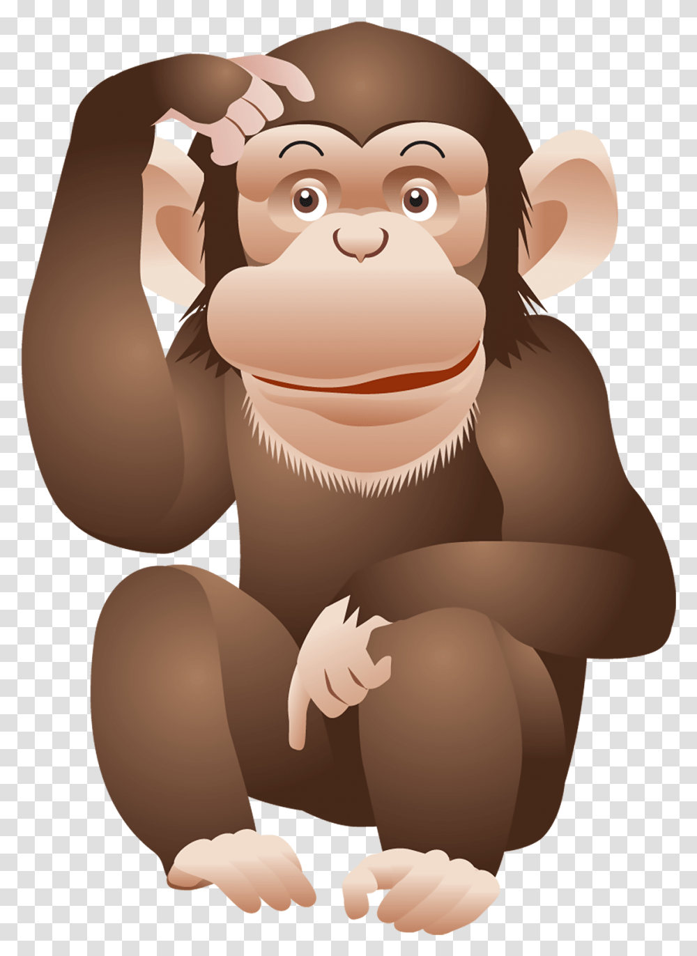 Monkey Clipart Monkey, Face, Mammal, Animal, Wildlife Transparent Png