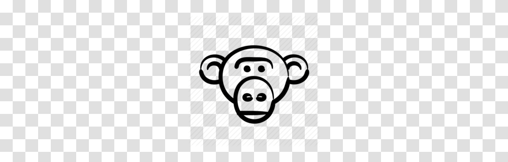 Monkey Clipart, Rug, Stencil, Coffee Cup Transparent Png