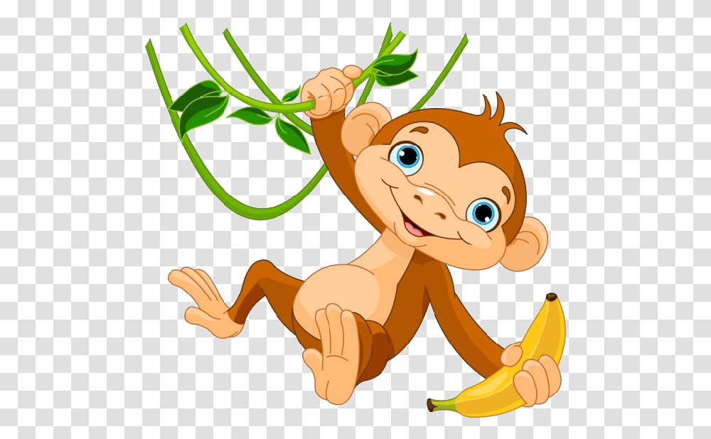 Monkey Clipart, Toy, Plant, Animal, Cupid Transparent Png