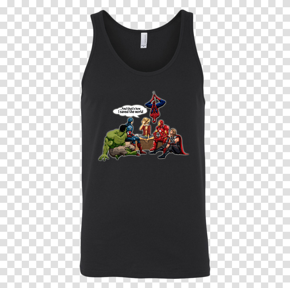 Monkey D Luffy And Superheroes And That's How I Shirt Active Tank, Person, Human, Sleeve Transparent Png