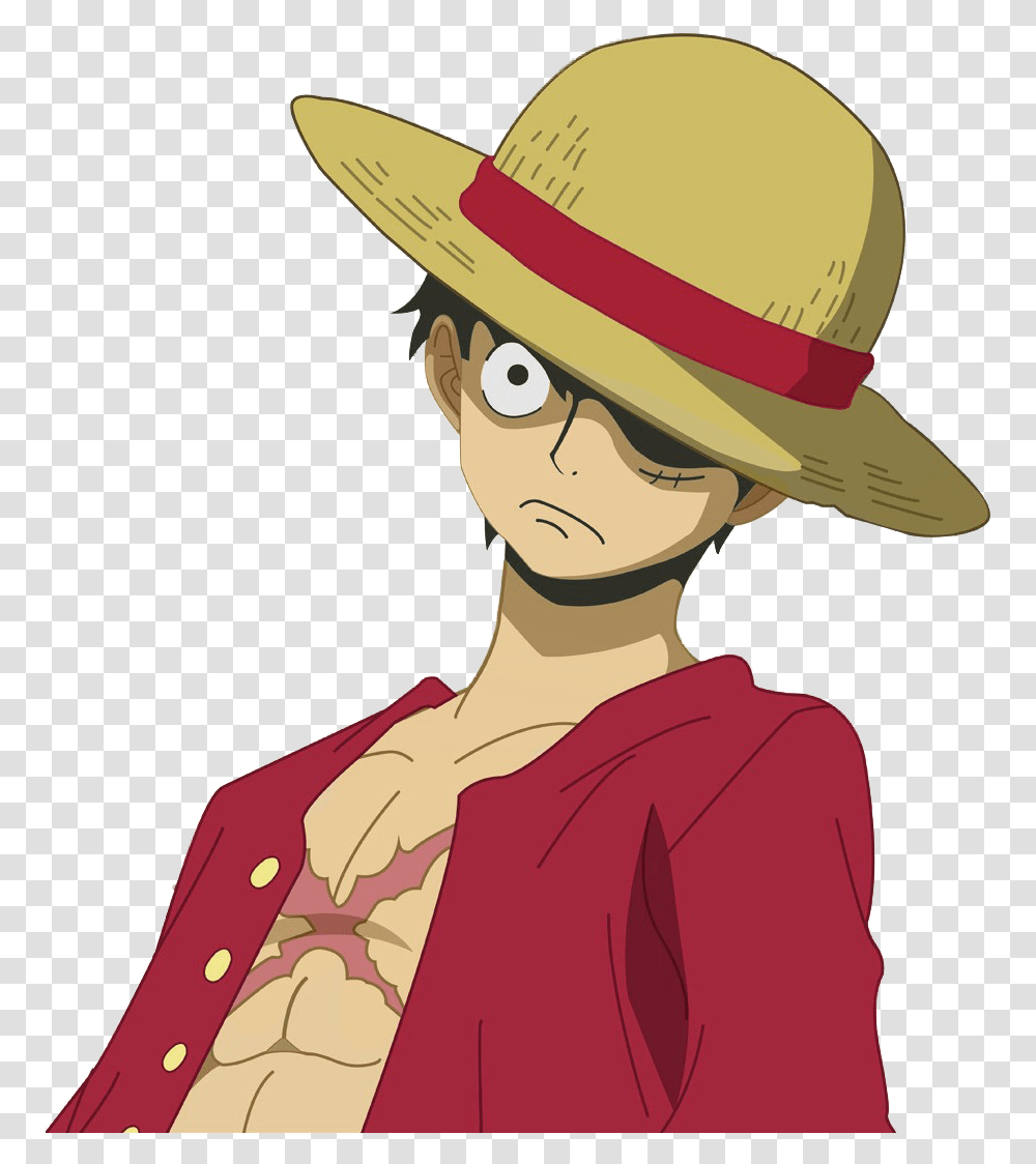 Monkey D Luffy File One Piece Luffy, Apparel, Helmet, Person Transparent Png
