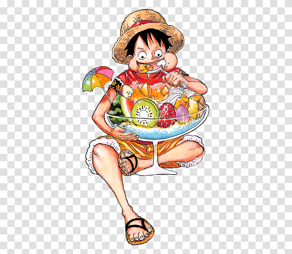 Monkey D Luffy Manga Colored, Person, Skin, Drawing Transparent Png