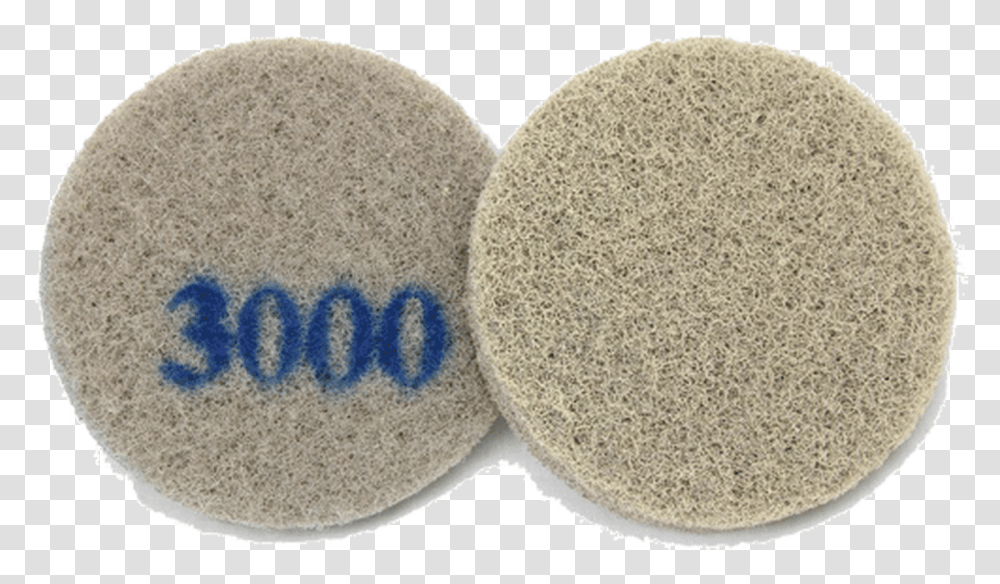 Monkey Diamond Floor Pads 5 Inch 3000 Grit Circle, Rug, Sponge Transparent Png