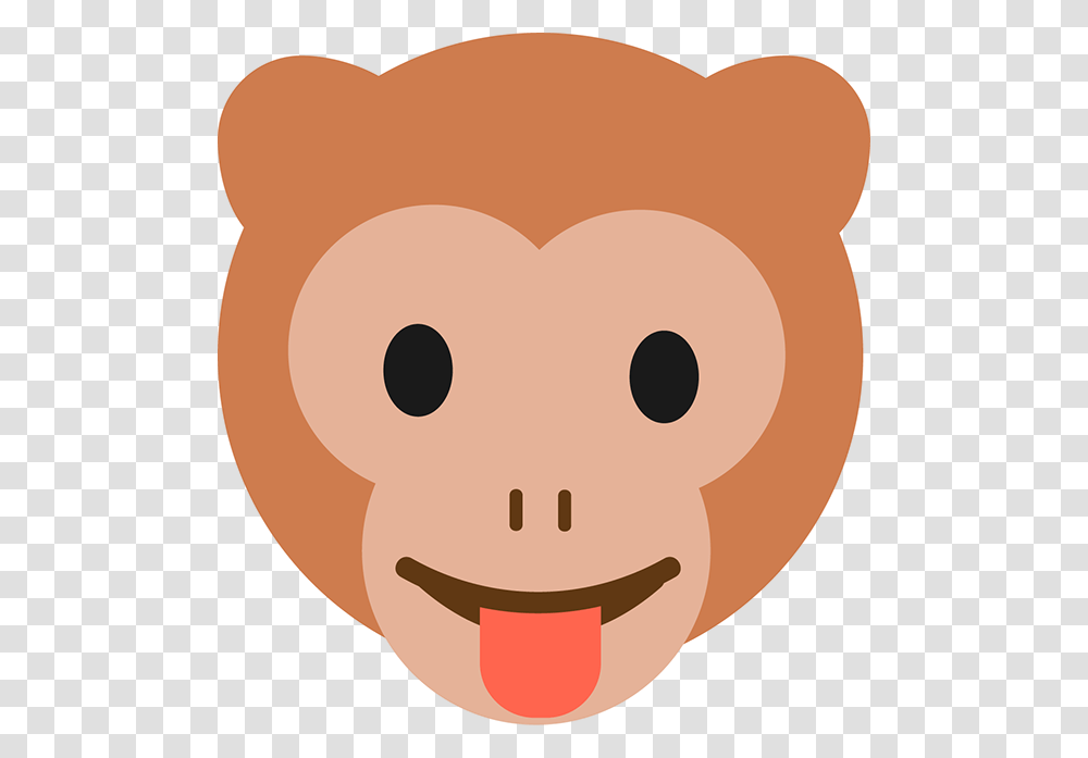 Monkey Emoji Icons On Student Show, Plush, Toy, Mouth, Lip Transparent Png