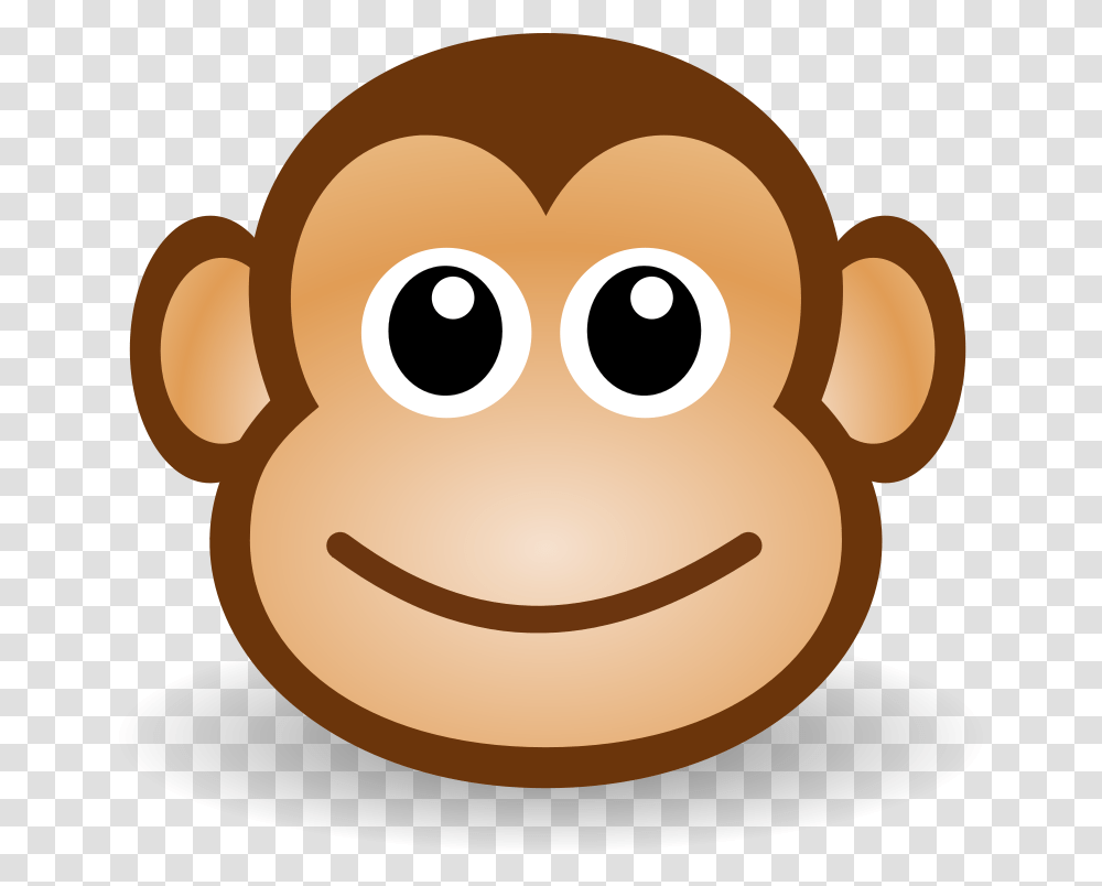 Monkey Face Cartoon, Animals, Cookie, Food, Bread Transparent Png