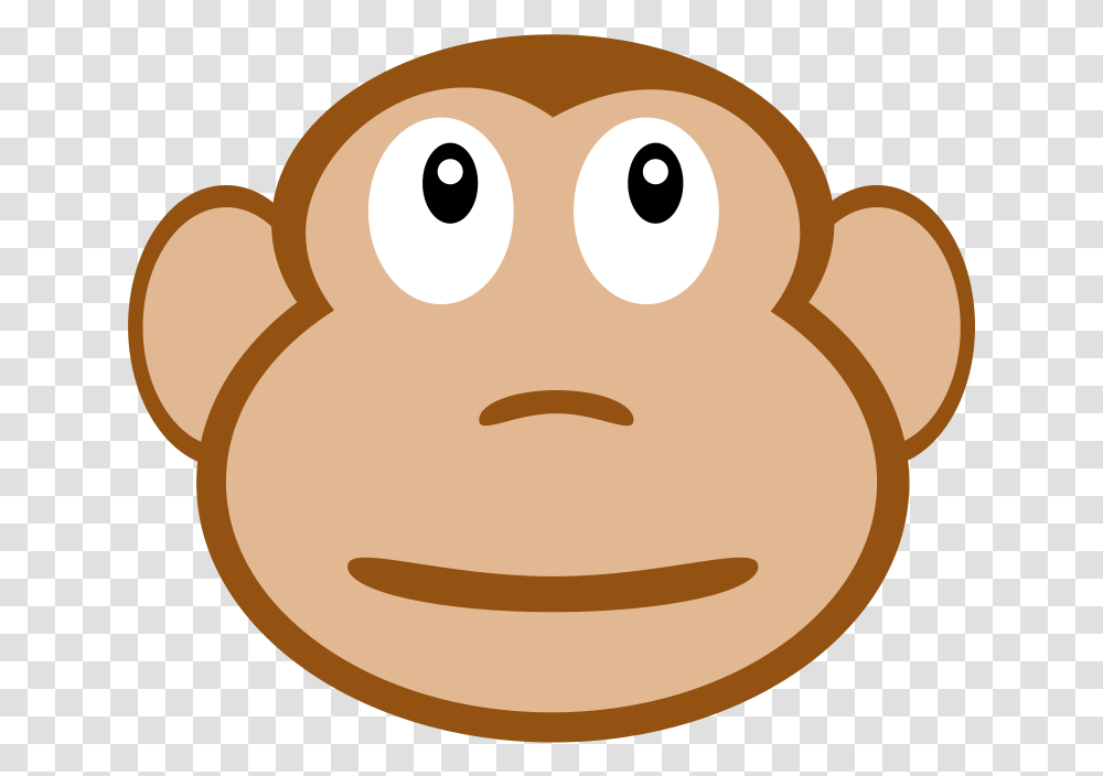Monkey Face Cartoon Monkey Faces Clipart, Cookie, Food, Biscuit, Gingerbread Transparent Png