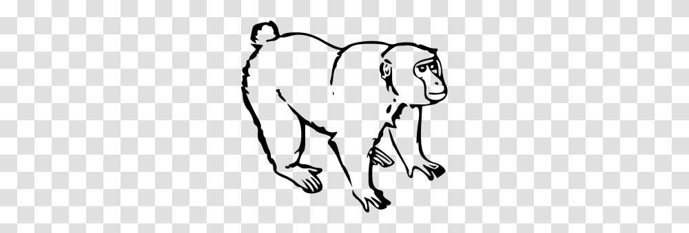 Monkey Face Clip Art Download, Stencil, Mammal, Animal, Bow Transparent Png