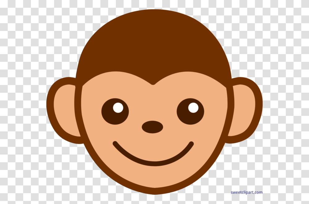Monkey Face Clip Art, Toy, Cookie, Food, Plush Transparent Png
