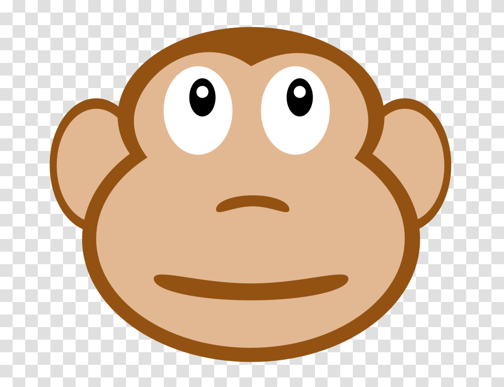 Monkey Face Clipart, Cookie, Food, Biscuit, Gingerbread Transparent Png