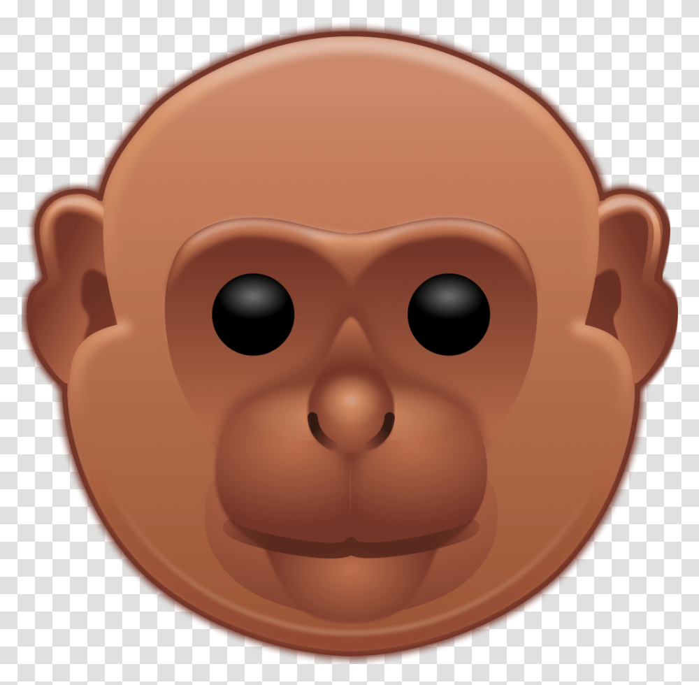 Monkey Face, Head, Food, Snout, Toy Transparent Png