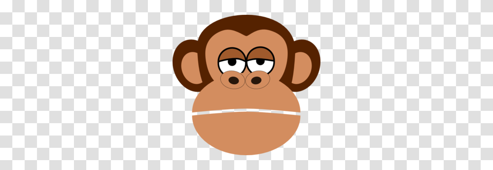 Monkey Face Monkey Clip Art Images Clipart, Food, Mammal, Animal, Wildlife Transparent Png