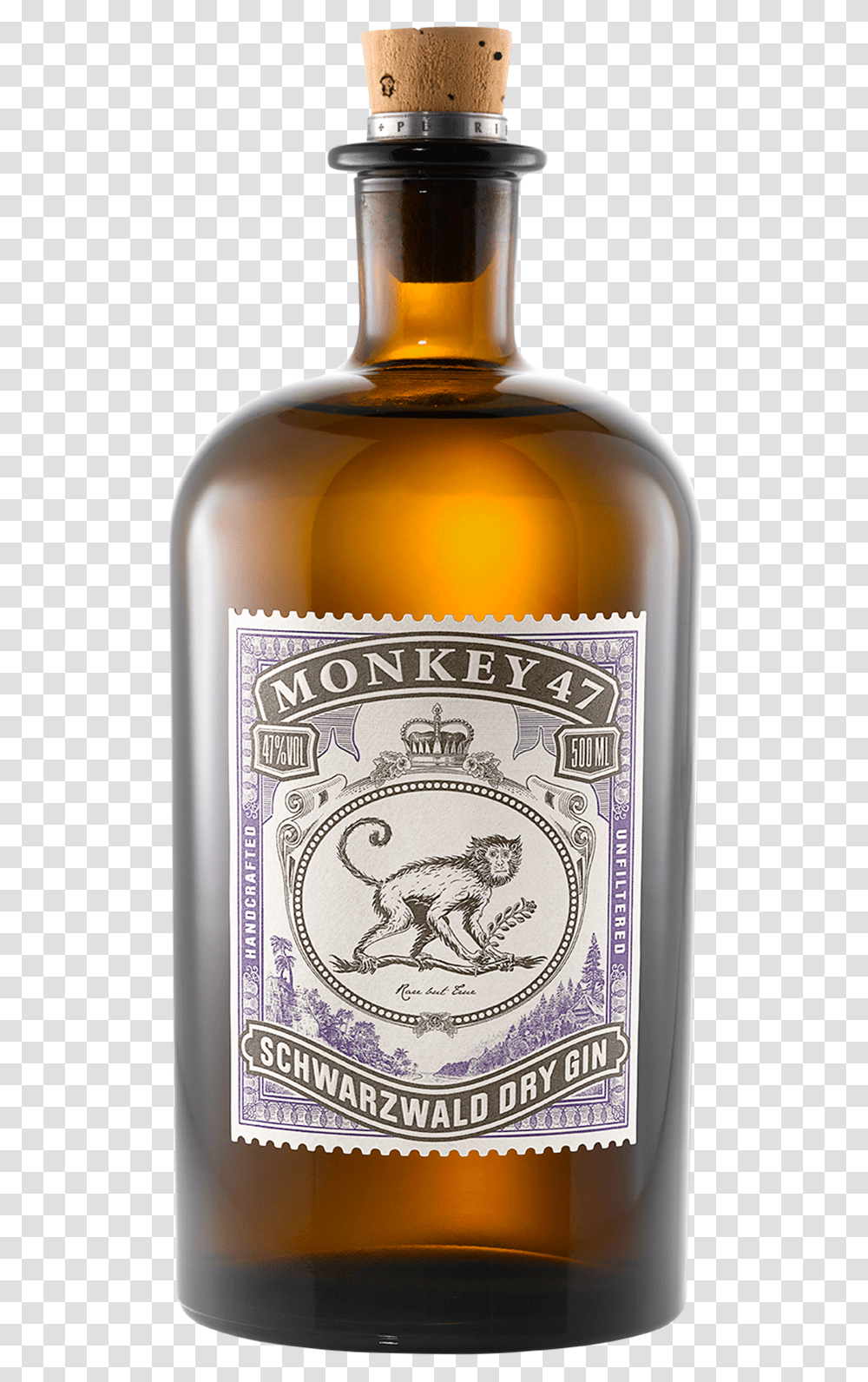 Monkey Gin Monkey, Liquor, Alcohol, Beverage, Drink Transparent Png