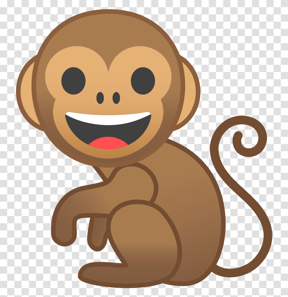 Monkey Icon Noto Emoji Animals Nature Iconset Google Monkey Emoji, Toy, Cupid Transparent Png