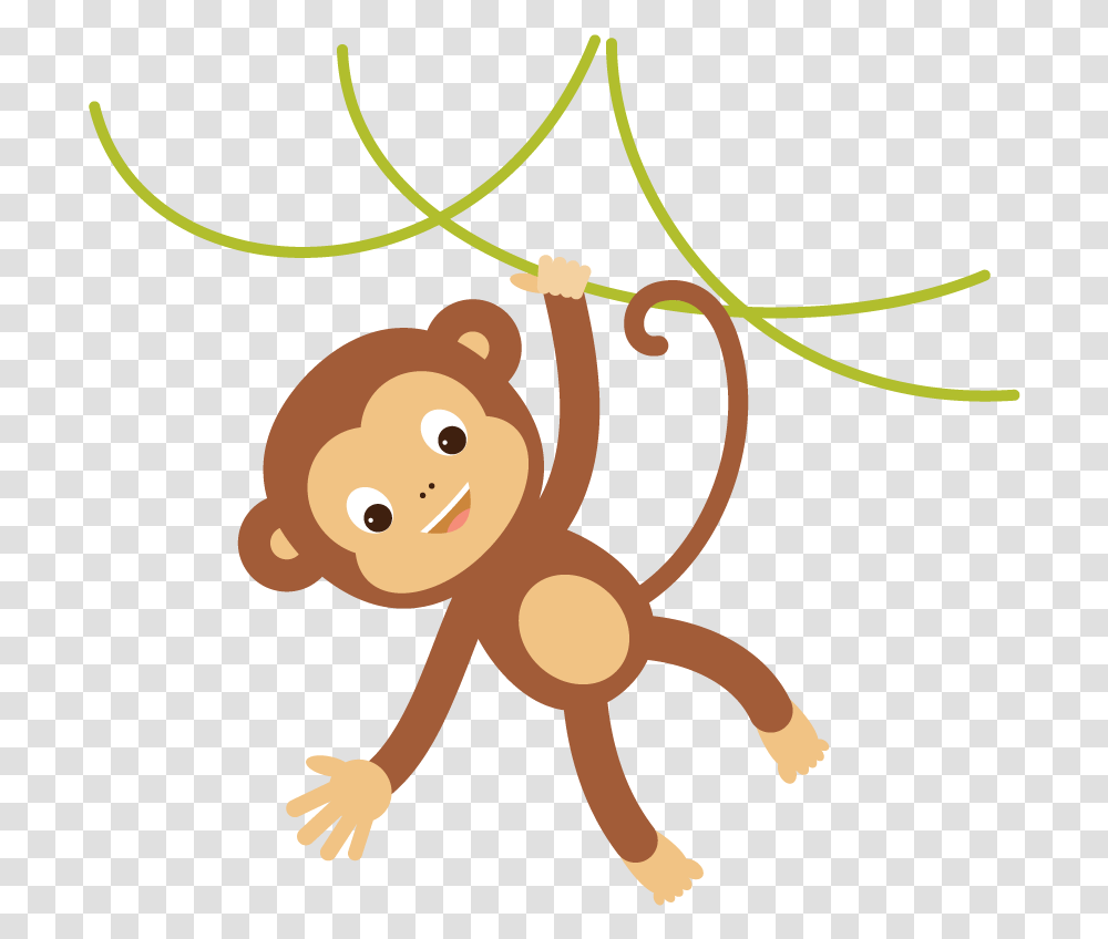 Monkey Illustration, Cupid, Animal Transparent Png
