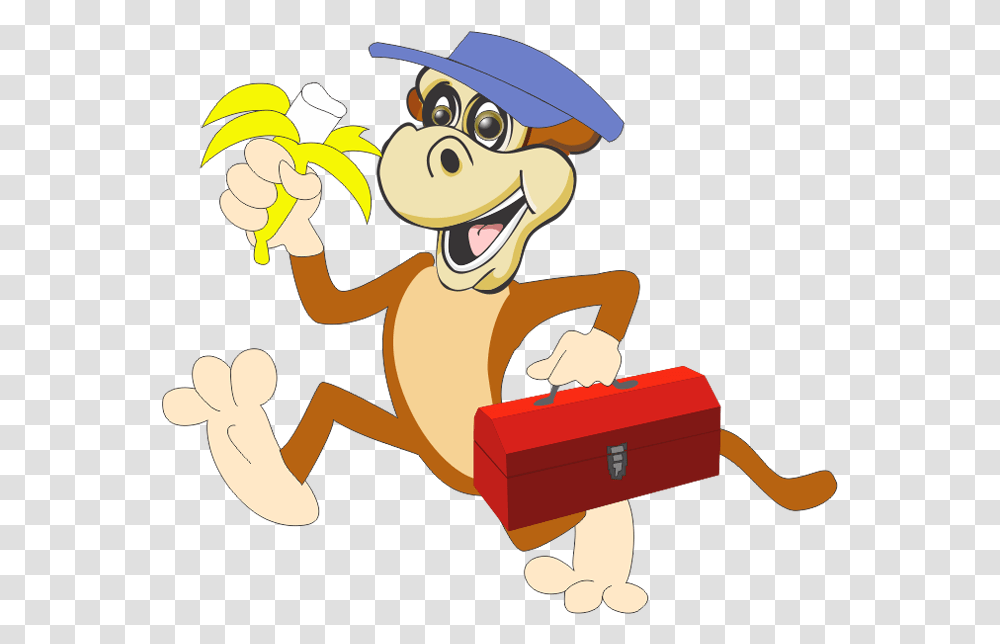 Monkey Logo Cartoon, Toy, Plant Transparent Png