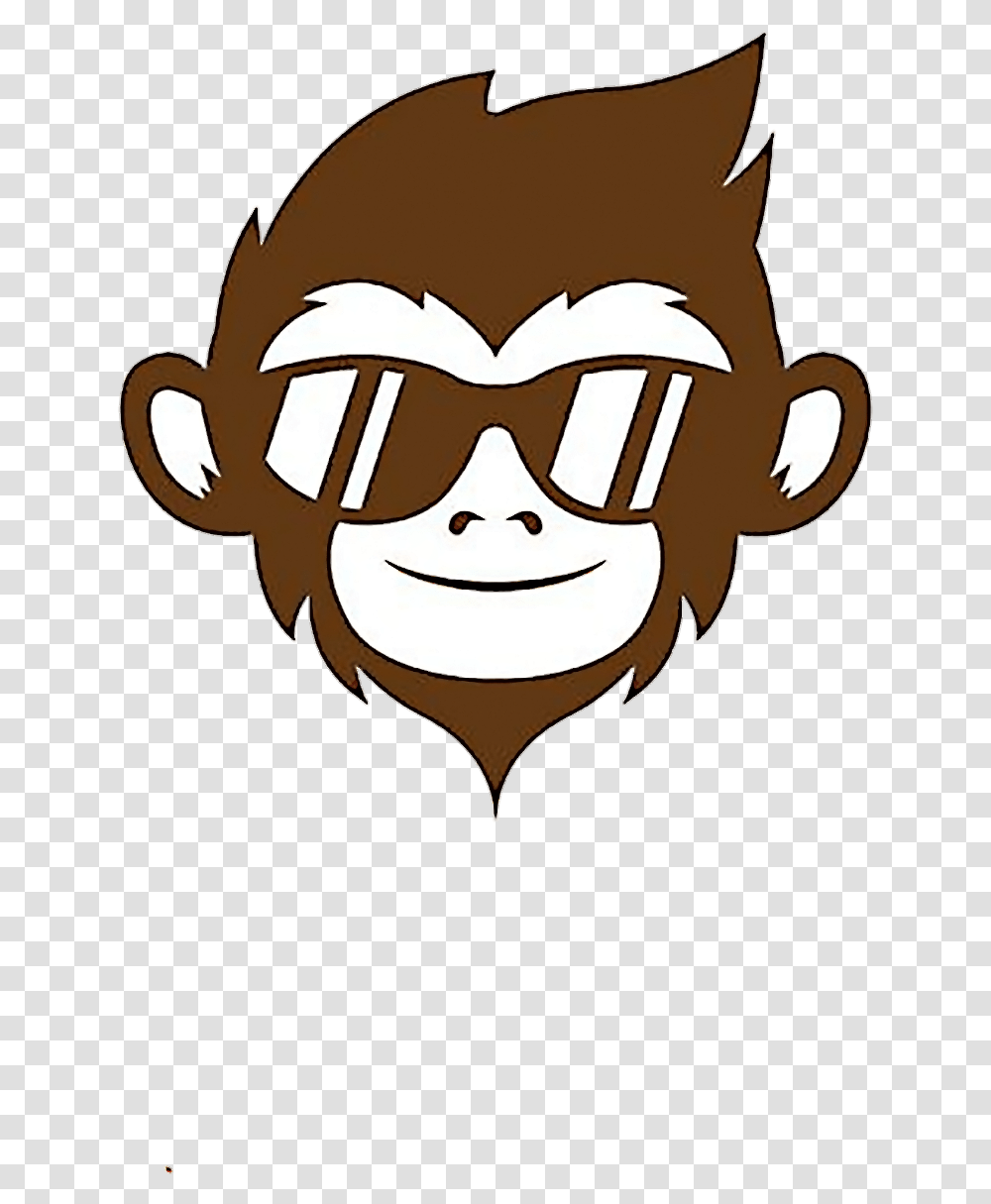 Monkey Logo, Face, Trademark, Tribe Transparent Png
