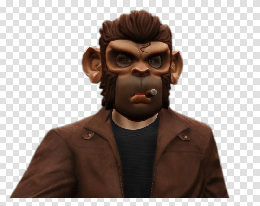 Monkey, Person, Human, Head Transparent Png