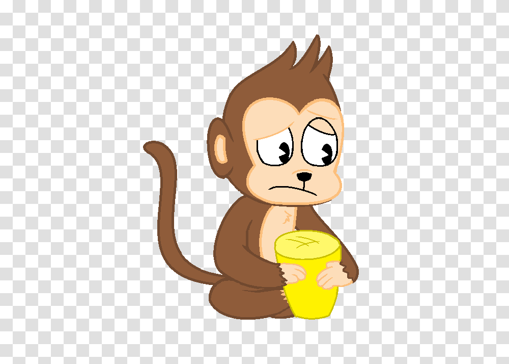 Monkey Pictures Cartoons Desktop Backgrounds, Food, Eating, Pottery, Plant Transparent Png
