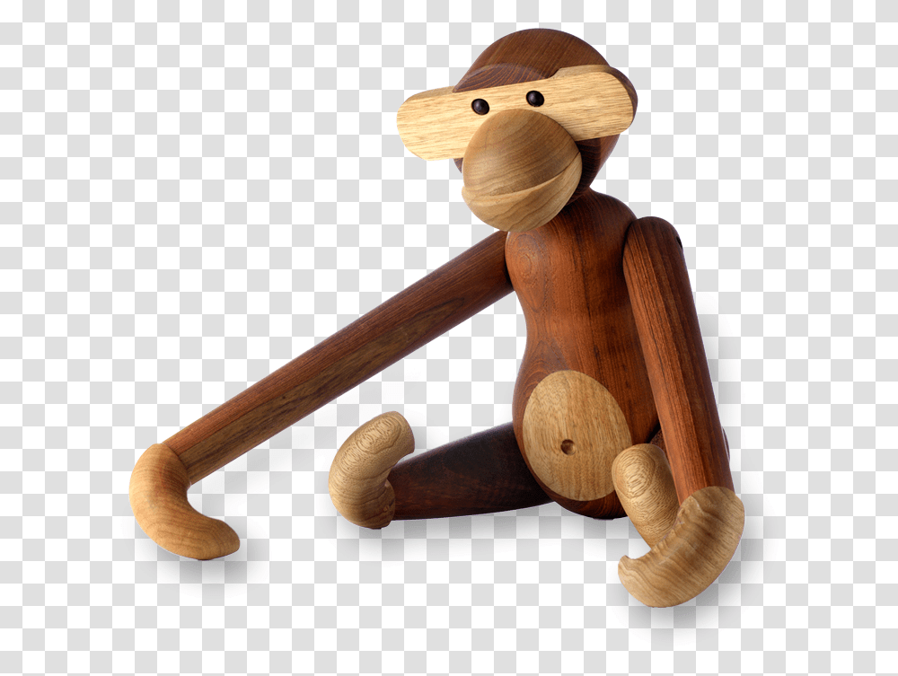 Monkey Small Teak Limba Danish Monkey, Hammer, Tool, Axe, Toy Transparent Png
