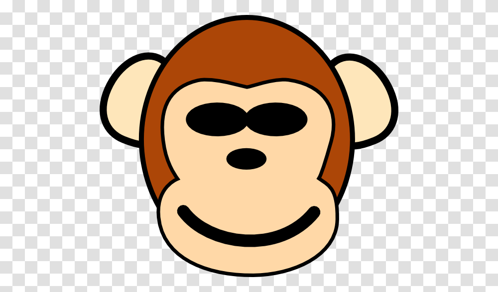 Monkey Svg Clip Arts Monkey Face Pattern Free, Sunglasses, Label, Food, Bread Transparent Png