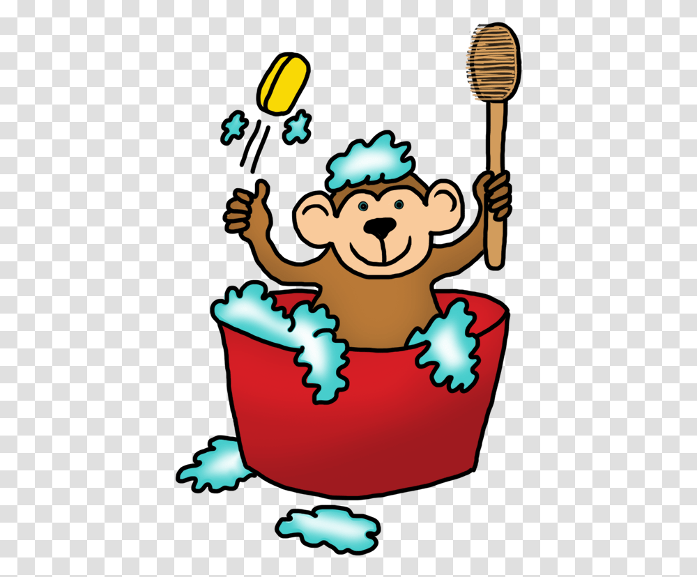 Monkey Taking A Bath Adventures Of Toto, Elf, Poster, Advertisement, Christmas Stocking Transparent Png