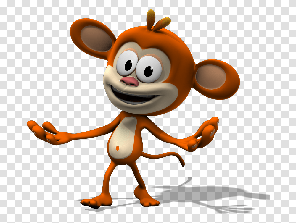 Monkey The Real Qubo Monkey See Monkey Do Monkey, Toy, Animal, Cupid, Seed Transparent Png