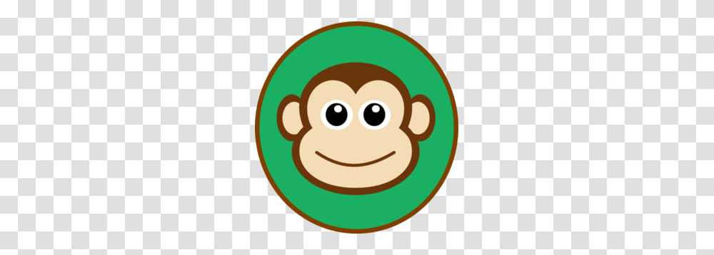 Monkey Topper Clip Art, Label, Food, Sticker Transparent Png