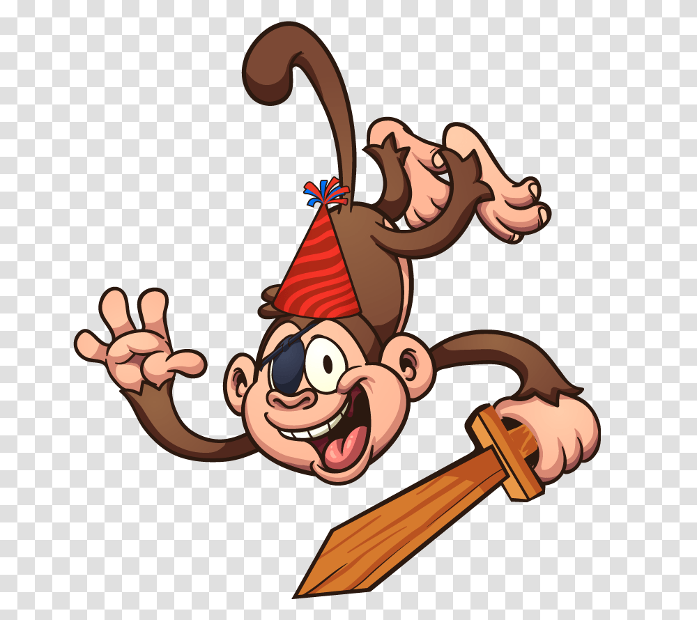 Monkey Vector, Apparel, Furniture, Performer Transparent Png