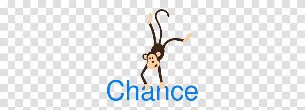 Monkey With Name Chance Clip Art, Antler, Alphabet Transparent Png