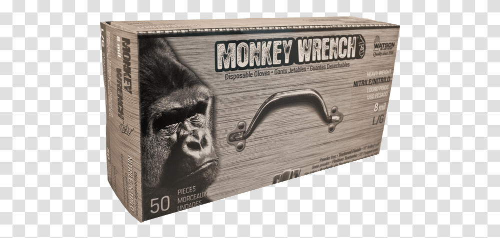 Monkey Wrench Gloves, Ape, Wildlife, Mammal, Animal Transparent Png