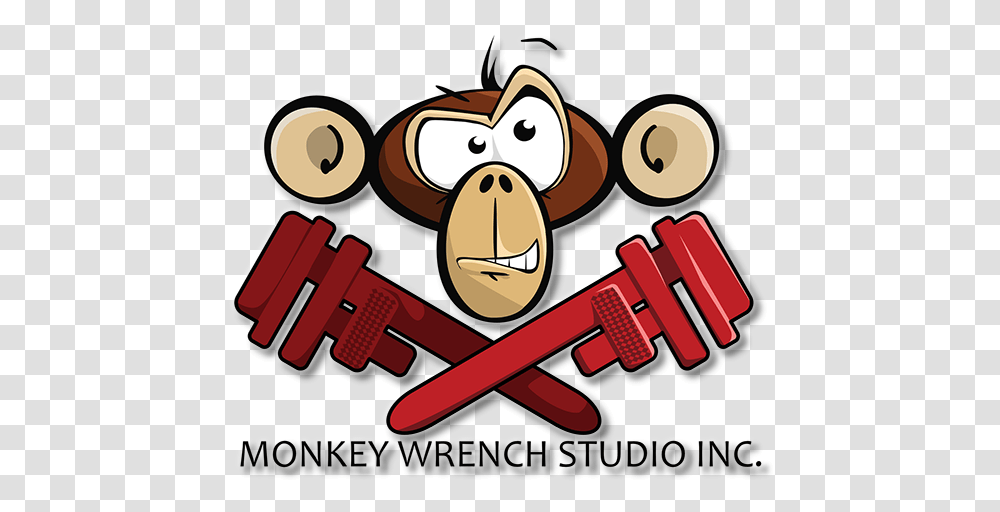 Monkey Wrench Logo Clip Art, Text, Dynamite, Bomb, Weapon Transparent Png