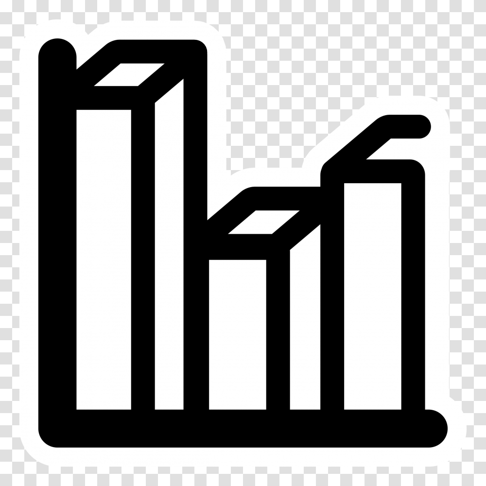 Mono Chart Bar Icons, Number, Logo Transparent Png