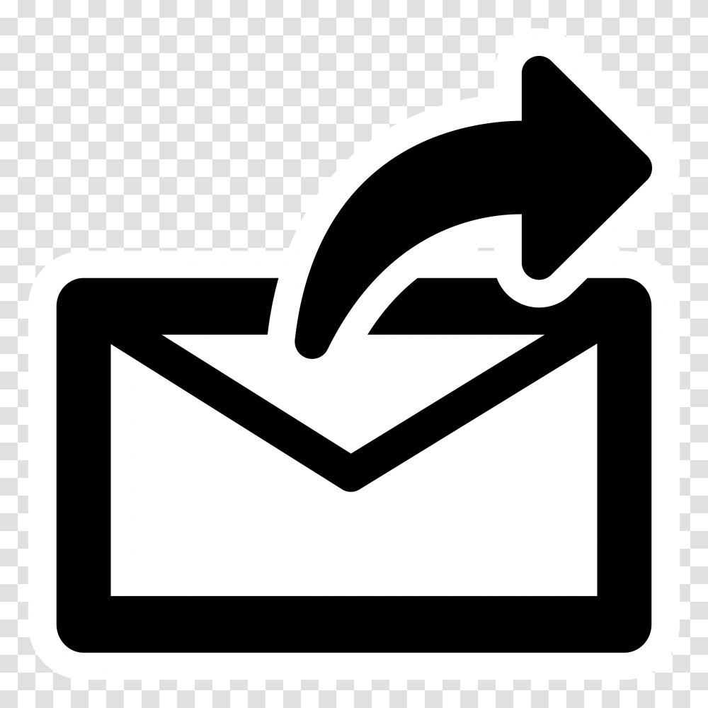 Mono Mail Send Icons, Hammer, Tool, Electronics Transparent Png